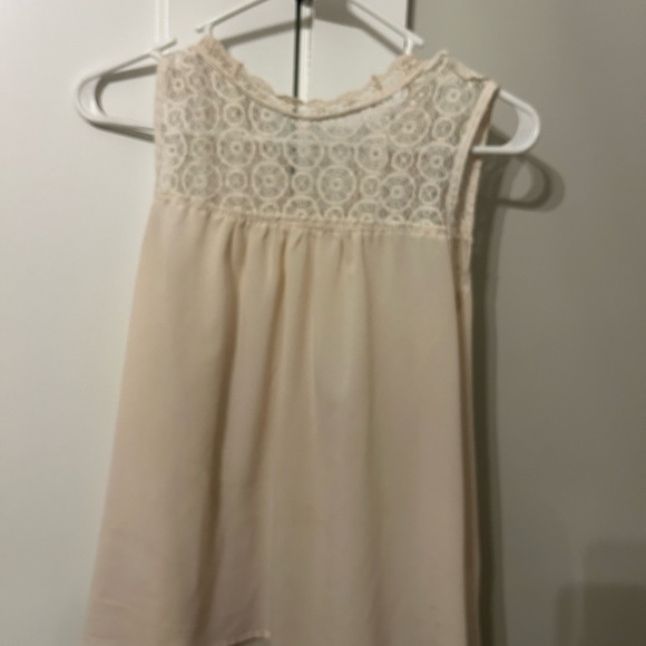 Monteau Cream Lace Detail Blouse - Picture 2 of 5